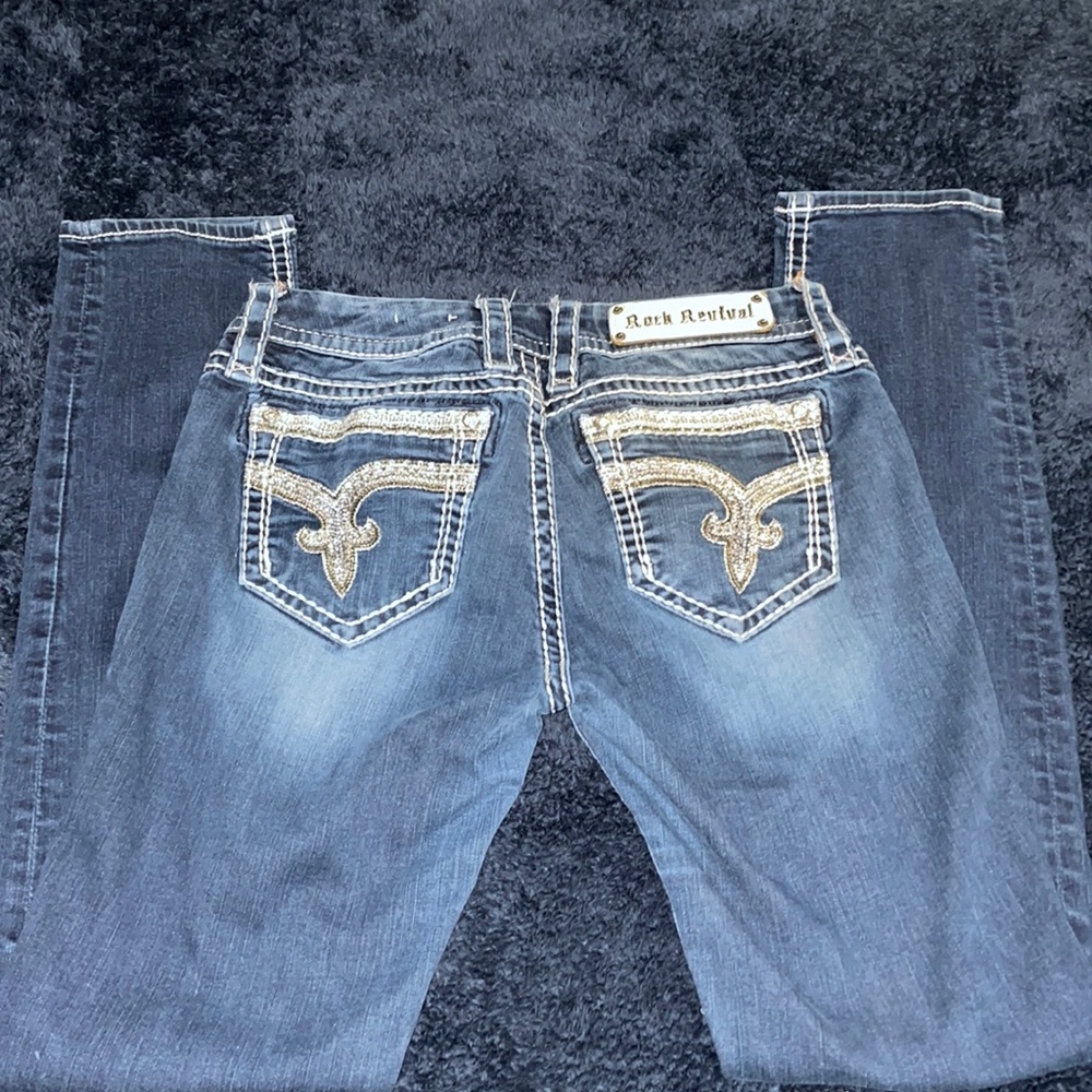 Rock revival skinny jeans